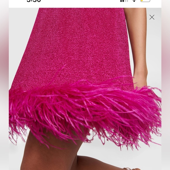 Oseree feather dress - Picture 3 of 5